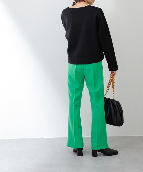 COLONY 2139(コロニートゥーワンスリーナイン)の「ストレッチイージーケアパンツ(フレア)/フレアパンツ(その他パンツ・レディース・ブラック/グリーン/キャメル・LARGE/SMALL/MEDIUM)」の18枚目の写真