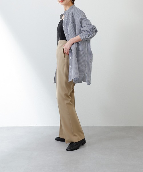 COLONY 2139(コロニートゥーワンスリーナイン)の「ストレッチイージーケアパンツ(フレア)/フレアパンツ(その他パンツ・レディース・ブラック/グリーン/キャメル・LARGE/SMALL/MEDIUM)」の14枚目の写真