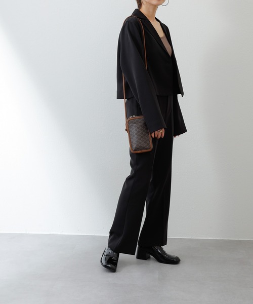 COLONY 2139(コロニートゥーワンスリーナイン)の「ストレッチイージーケアパンツ(フレア)/フレアパンツ(その他パンツ・レディース・ブラック/グリーン/キャメル・LARGE/SMALL/MEDIUM)」の17枚目の写真