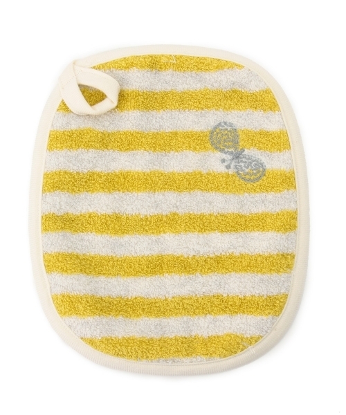 こども ビームス（コドモビームス）の「●ミナ ペルホネン / choucho タオルS（ハンカチ/ハンドタオル・キッズ・ピンク/イエロー/グリーン系その他・ONE SIZE）」の5枚目の写真