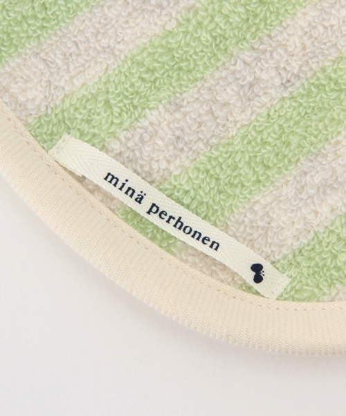 こども ビームス（コドモビームス）の「●ミナ ペルホネン / choucho タオルS（ハンカチ/ハンドタオル・キッズ・ピンク/イエロー/グリーン系その他・ONE SIZE）」の9枚目の写真