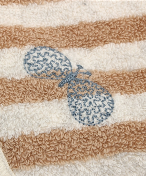 こども ビームス（コドモビームス）の「●ミナ ペルホネン / choucho タオルS（ハンカチ/ハンドタオル・キッズ・ピンク/イエロー/グリーン系その他・ONE SIZE）」の13枚目の写真