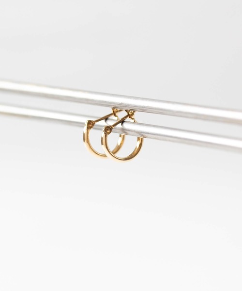 JUICY ROCK（ジューシーロック）の「K10YG ミニマムフープピアス 