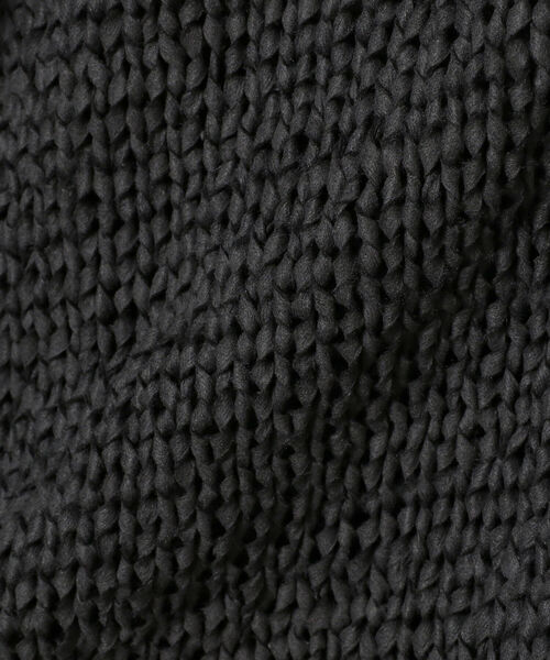 International Gallery BEAMS(インターナショナルギャラリービームス)の「IG × ALPHA STUDIO / 別注 フェイクスエード Vネックニット(ニット/セーター・メンズ・ブラック/ブラウン系その他3・MEDIUM)」の10枚目の写真