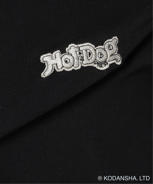 417 EDIFICE SELECT（フォーワンセブンエディフィスセレクト）の「【Hot-Dog PRESS / ホットドッグプレス】別注 COVER PHRASE SWEATパーカー（パーカー・メンズ・ブラック/グリーン・MEDIUM/LARGE）」の16枚目の写真