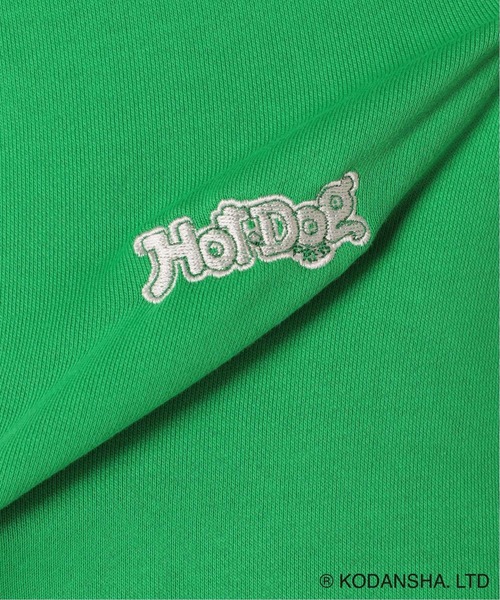 417 EDIFICE SELECT（フォーワンセブンエディフィスセレクト）の「【Hot-Dog PRESS / ホットドッグプレス】別注 COVER PHRASE SWEATパーカー（パーカー・メンズ・ブラック/グリーン・MEDIUM/LARGE）」の17枚目の写真