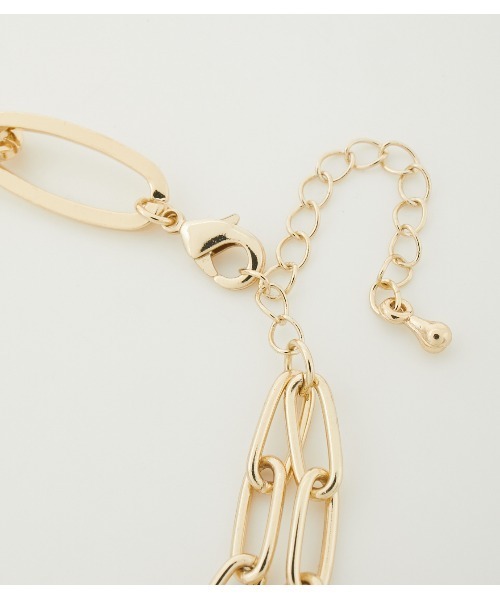 AZUL by moussy（アズールバイマウジー）の「LINK CHAIN NECKLACE/リンクチェーンネックレス（ネックレス・レディース・ゴールド系その他/シルバー・FREE）」の8枚目の写真
