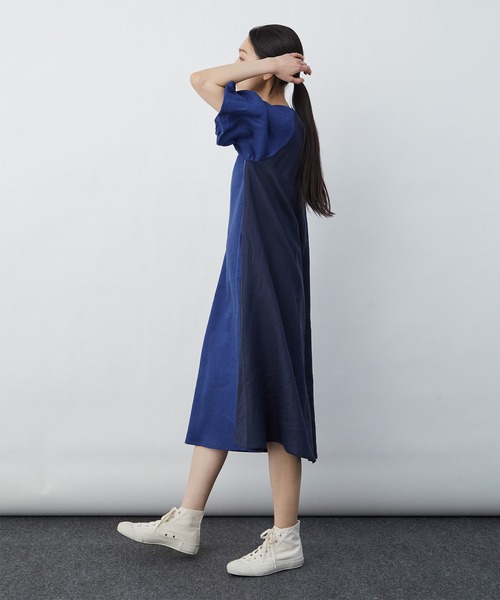 LOISIR（ロワズィール）の「リネンバルーンスリーブワンピース