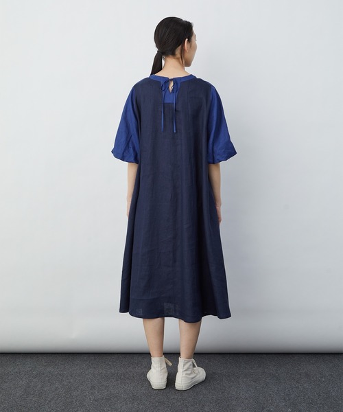 LOISIR（ロワズィール）の「リネンバルーンスリーブワンピース