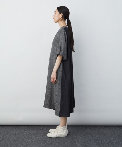 LOISIR（ロワズィール）の「リネンバルーンスリーブワンピース