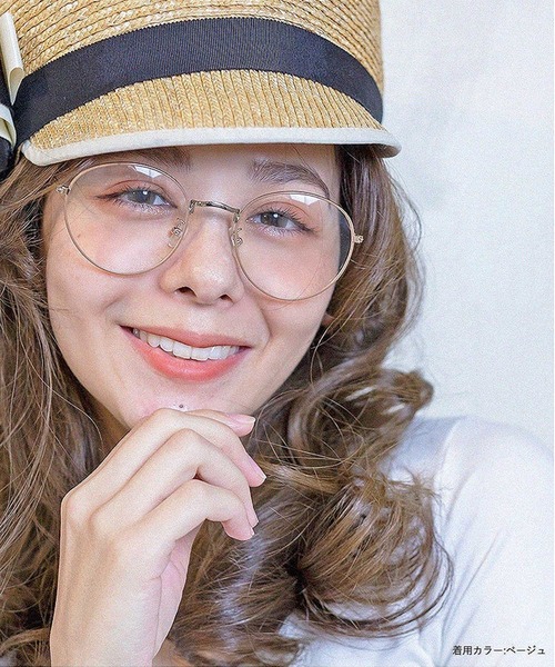 ALTROSE（アルトローズ）の「(9323)ｻﾝｸﾞﾗｽ ﾒｶﾞﾈ（サングラス・レディース・ベージュ/モカ/ブラック/ブロンズ・FREE）」の3枚目の写真