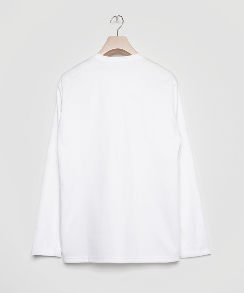 VANQUISH(ヴァンキッシュ)の「VANQUISH / ヴァンキッシュ プレミアムスムースコットン Vネック 長袖Tシャツ(Tシャツ/カットソー・メンズ・ホワイト/ブラック・S/M/L/XL)」の6枚目の写真