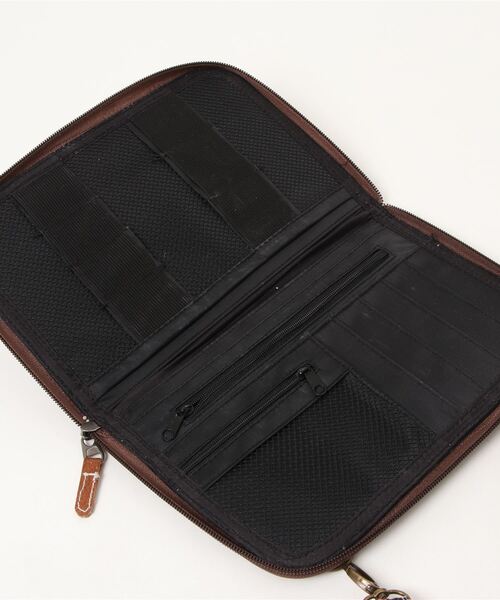 チャイハネ（チャイハネ）の「【チャイハネ】パハルマルチケース/ショルダーポーチ（パスポートケース・レディース・ホワイト/ネイビー/ブラウン/レッド/ブルー・FREE）」の16枚目の写真