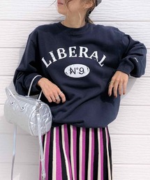 Q | カレッジロゴスウェット(スウェット)