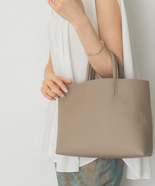 RODE SKO（ロデスコ）の「軽量シンプルトートバッグ（トートバッグ・レディース・グリーン/モカ/ホワイト系その他/ブラック・ONE）」の4枚目の写真