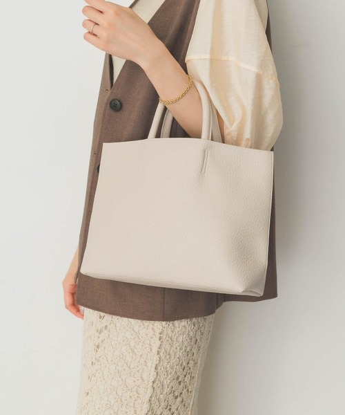 RODE SKO（ロデスコ）の「軽量シンプルトートバッグ（トートバッグ・レディース・グリーン/モカ/ホワイト系その他/ブラック・ONE）」の9枚目の写真