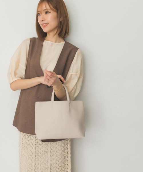 RODE SKO（ロデスコ）の「軽量シンプルトートバッグ（トートバッグ・レディース・グリーン/モカ/ホワイト系その他/ブラック・ONE）」の11枚目の写真