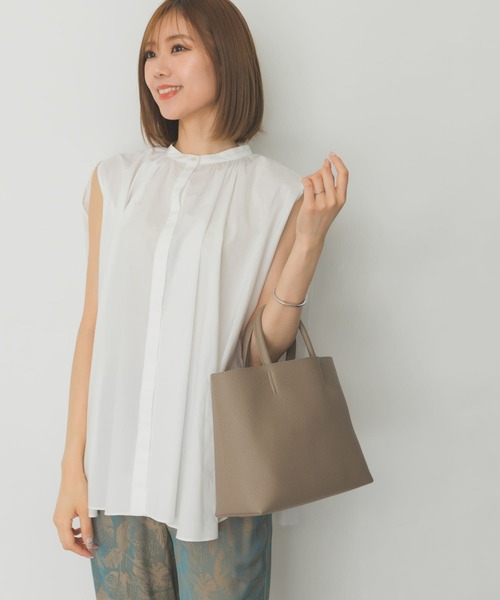 RODE SKO（ロデスコ）の「軽量シンプルトートバッグ（トートバッグ・レディース・グリーン/モカ/ホワイト系その他/ブラック・ONE）」の20枚目の写真