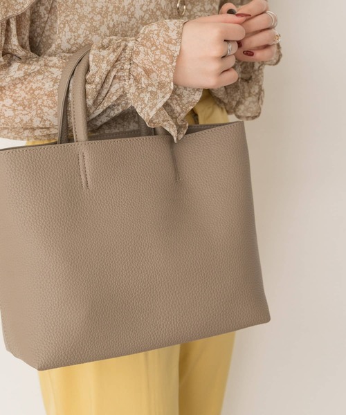 RODE SKO（ロデスコ）の「軽量シンプルトートバッグ（トートバッグ・レディース・グリーン/モカ/ホワイト系その他/ブラック・ONE）」の21枚目の写真