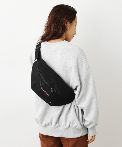 RODEO CROWNS WIDE BOWL（ロデオクラウンズワイドボウル）の「CODURA WAIST BAG（ボディバッグ/ウエストポーチ・レディース・ピンク/キャメル/ブラック・FREE）」の22枚目の写真