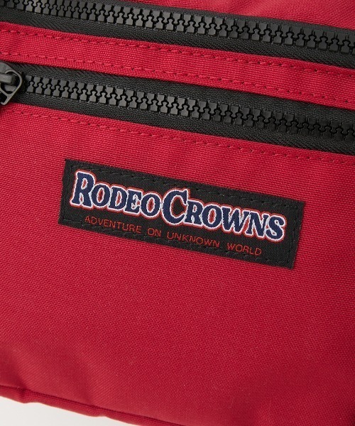 RODEO CROWNS WIDE BOWL（ロデオクラウンズワイドボウル）の「CODURA WAIST BAG（ボディバッグ/ウエストポーチ・レディース・ピンク/キャメル/ブラック・FREE）」の11枚目の写真