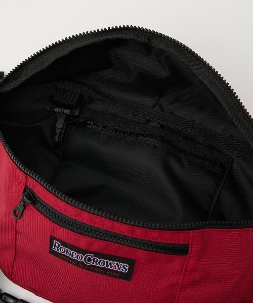 RODEO CROWNS WIDE BOWL（ロデオクラウンズワイドボウル）の「CODURA WAIST BAG（ボディバッグ/ウエストポーチ・レディース・ピンク/キャメル/ブラック・FREE）」の9枚目の写真