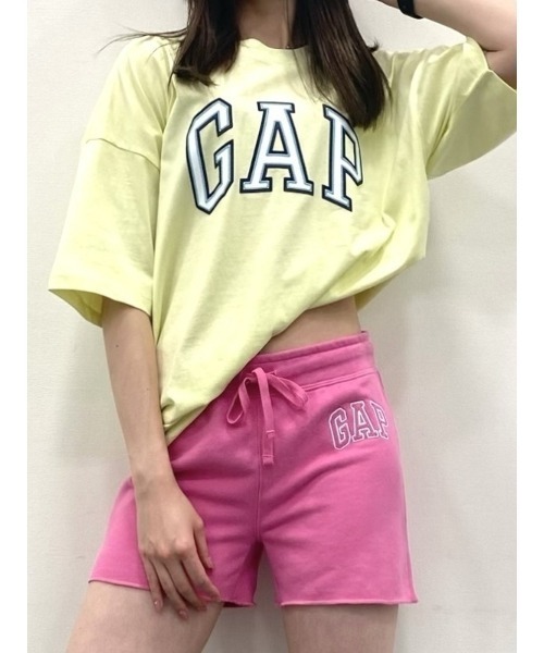 GAP（ギャップ）の「GAPロゴ ショートパンツ（その他パンツ・レディース・ブラック/ネイビー/グレー/ピンク/その他・XS/S/XXS/M/L）」の4枚目の写真