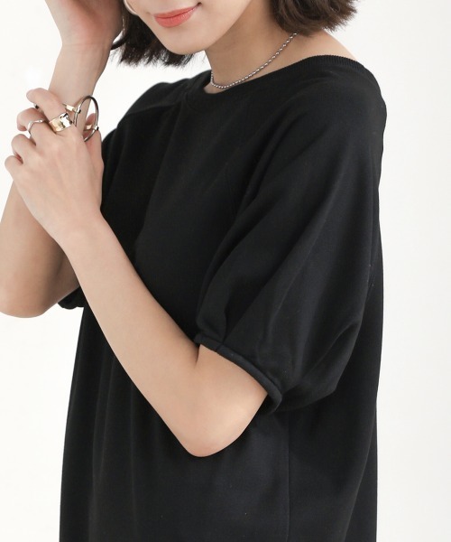 Bou Jeloud（ブージュルード）の「【WEB限定】マーメイドスウェットワンピース（ワンピース・レディース・ブラック/ベージュ/ブルー・MEDIUM）」の7枚目の写真