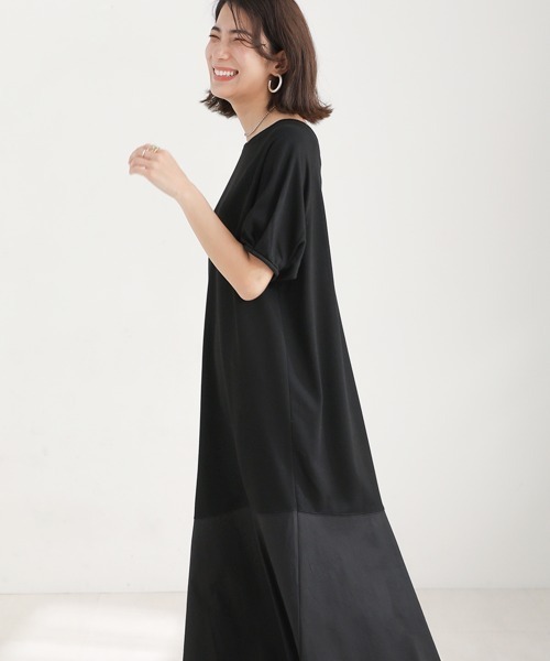 Bou Jeloud（ブージュルード）の「【WEB限定】マーメイドスウェットワンピース（ワンピース・レディース・ブラック/ベージュ/ブルー・MEDIUM）」の10枚目の写真