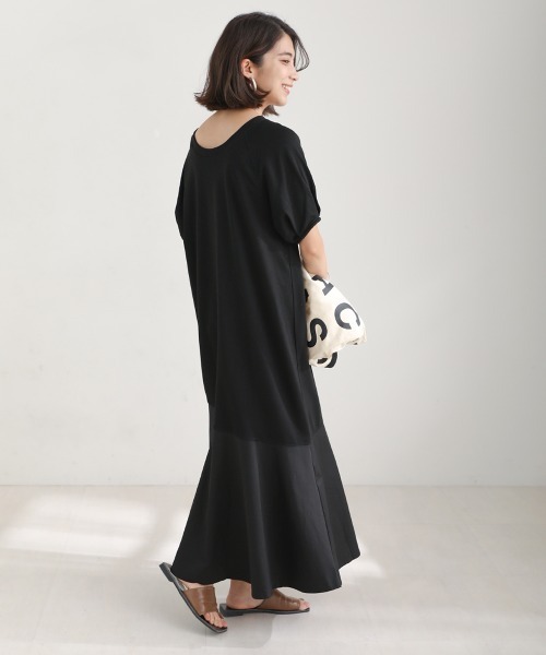 Bou Jeloud（ブージュルード）の「【WEB限定】マーメイドスウェットワンピース（ワンピース・レディース・ブラック/ベージュ/ブルー・MEDIUM）」の11枚目の写真