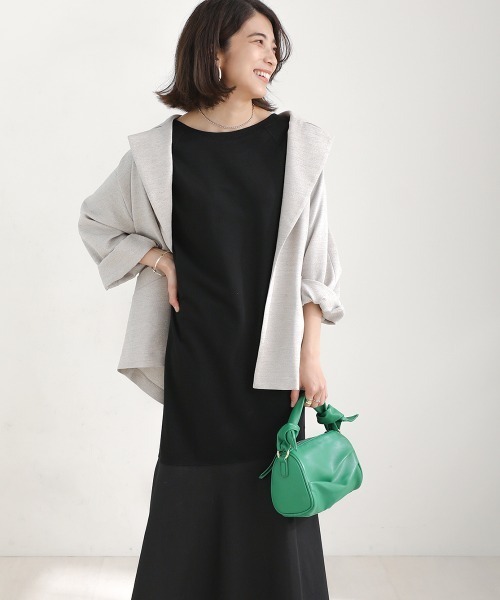 Bou Jeloud（ブージュルード）の「【WEB限定】マーメイドスウェットワンピース（ワンピース・レディース・ブラック/ベージュ/ブルー・MEDIUM）」の13枚目の写真