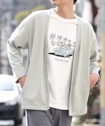 a.v.v | 【イージーケア/洗濯機で洗える/接触冷感】なめらか8分袖ライトダンボールカーディガン(カーディガン/ボレロ)