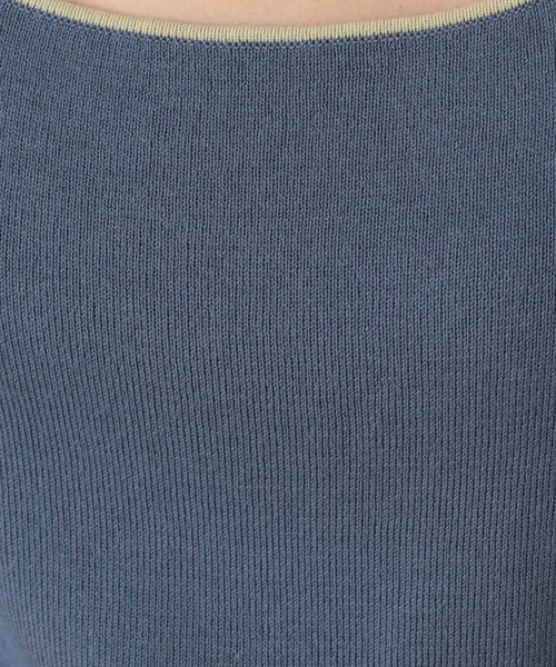 LOWRYS FARM（ローリーズファーム）の「ソウバリパイピングタンク　274534（Tシャツ/カットソー・レディース・ホワイト/ブラック/ブラウン/イエロー/ブルー・FREE）」の19枚目の写真