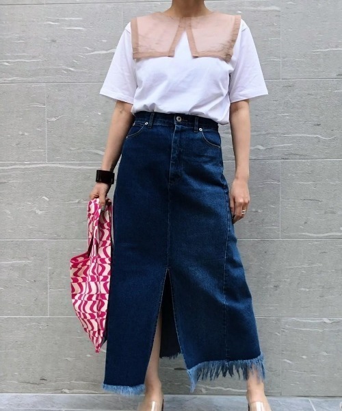 EACH（イーチ）SAILOR COLLAR TEE/セーラーカラーTシャツ（Tシャツ/カットソー）｜EACH（イーチ）のファッション通販