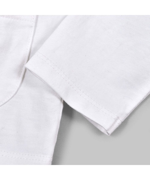 Noeil aime BeBe(ノイユエイムベベ)の「NoeilaimeBeBe/【UV加工】フルーツリンゴ刺繍天竺カーディガン(80~130cm)(カーディガン/ボレロ・キッズ・ホワイト・120/110/100/130/90/80)」の11枚目の写真