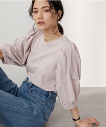 AMERICAN HOLIC | 袖ボリュームカットプルオーバー(Tシャツ/カットソー)