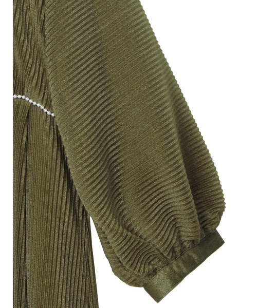 PAMEO POSE(パメオポーズ)の「Aqua Lyra Dress(ワンピース・レディース・ブラック/ピンク/カーキ・SMALL/LARGE)」の15枚目の写真