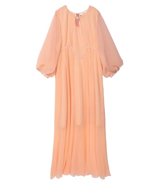 PAMEO POSE(パメオポーズ)の「Aqua Lyra Dress(ワンピース・レディース・ブラック/ピンク/カーキ・SMALL/LARGE)」の19枚目の写真