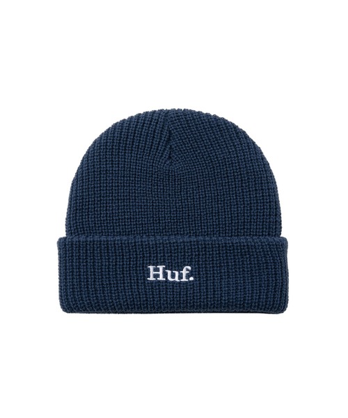 HUF（ハフ）の「FUCK IT BEANIE / HUF ビーニー ニット帽（ニットキャップ/ビーニー・メンズ・ブラック/グリーン/ヘザーグレー/ブルー系その他・O/S）」の4枚目の写真