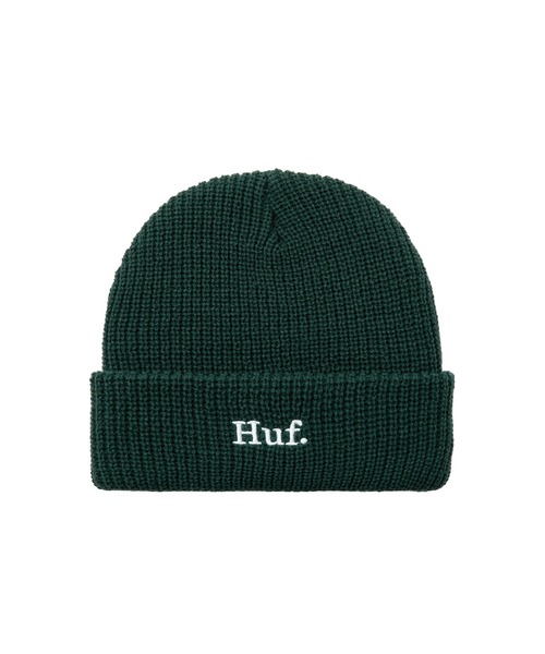 HUF（ハフ）の「FUCK IT BEANIE / HUF ビーニー ニット帽（ニットキャップ/ビーニー・メンズ・ブラック/グリーン/ヘザーグレー/ブルー系その他・O/S）」の3枚目の写真