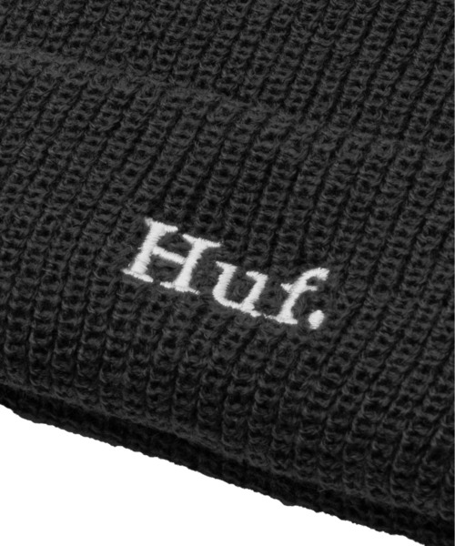 HUF（ハフ）の「FUCK IT BEANIE / HUF ビーニー ニット帽（ニットキャップ/ビーニー・メンズ・ブラック/グリーン/ヘザーグレー/ブルー系その他・O/S）」の8枚目の写真