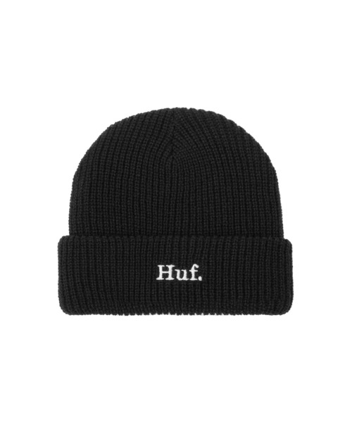 HUF（ハフ）の「FUCK IT BEANIE / HUF ビーニー ニット帽（ニットキャップ/ビーニー・メンズ・ブラック/グリーン/ヘザーグレー/ブルー系その他・O/S）」の6枚目の写真