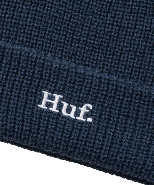 HUF（ハフ）の「FUCK IT BEANIE / HUF ビーニー ニット帽（ニットキャップ/ビーニー・メンズ・ブラック/グリーン/ヘザーグレー/ブルー系その他・O/S）」の11枚目の写真