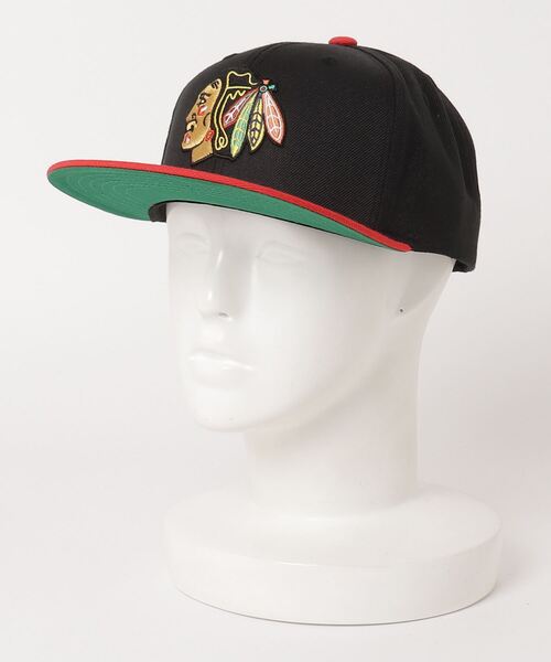 AMERICAN NEEDLE(アメリカンニードル)の「LAIDBACK / American Needle Replica Wool NHL FLAT VISORCAP(キャップ・レディース・レッド/ブラック系その他/ブルー系その他/ブラック系その他2/ブルー系その他2・FREE)」の10枚目の写真