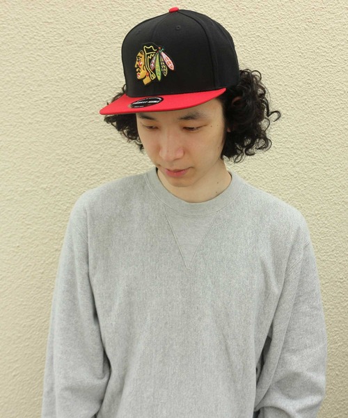 AMERICAN NEEDLE(アメリカンニードル)の「LAIDBACK / American Needle Replica Wool NHL FLAT VISORCAP(キャップ・レディース・レッド/ブラック系その他/ブルー系その他/ブラック系その他2/ブルー系その他2・FREE)」の17枚目の写真