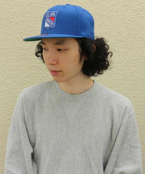 AMERICAN NEEDLE(アメリカンニードル)の「LAIDBACK / American Needle Replica Wool NHL FLAT VISORCAP(キャップ・レディース・レッド/ブラック系その他/ブルー系その他/ブラック系その他2/ブルー系その他2・FREE)」の15枚目の写真