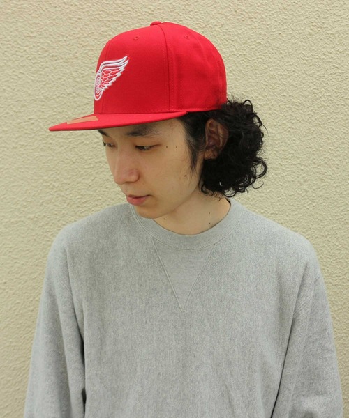 AMERICAN NEEDLE(アメリカンニードル)の「LAIDBACK / American Needle Replica Wool NHL FLAT VISORCAP(キャップ・レディース・レッド/ブラック系その他/ブルー系その他/ブラック系その他2/ブルー系その他2・FREE)」の12枚目の写真