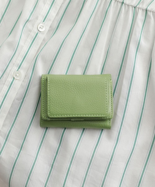 URBAN RESEARCH DOORS（アーバンリサーチドアーズ）の「コンパクトウォレット（財布・レディース・ブルー/グリーン/ライトベージュ・ONE）」の3枚目の写真