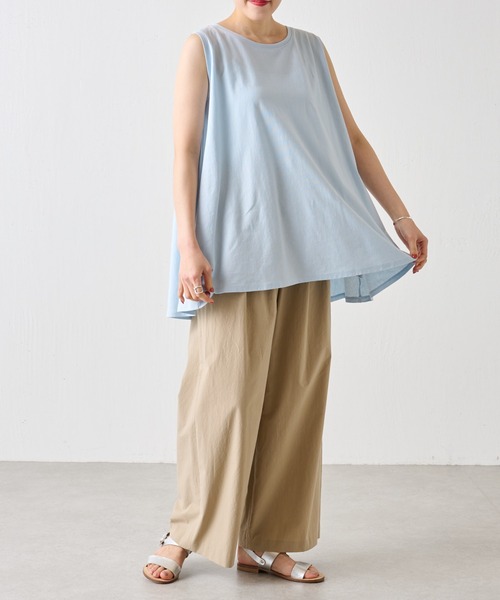 BEARDSLEY(ビアズリー)の「フィンランド Tシャツ(Tシャツ/カットソー・レディース・ブルー・FREE)」の3枚目の写真