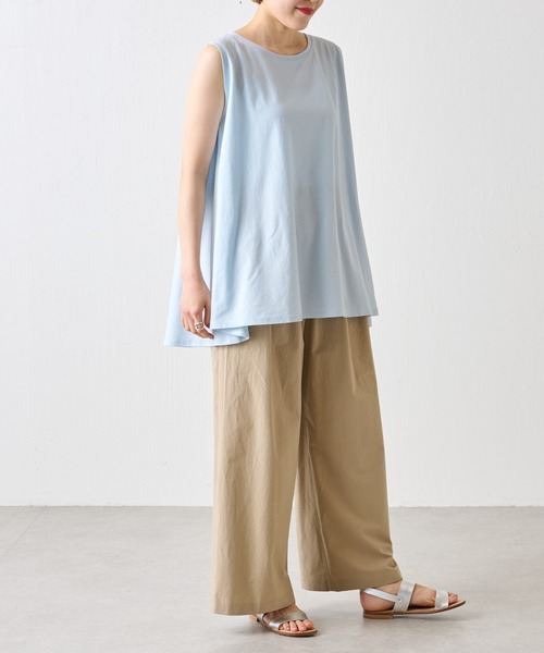 BEARDSLEY(ビアズリー)の「フィンランド Tシャツ(Tシャツ/カットソー・レディース・ブルー・FREE)」の4枚目の写真